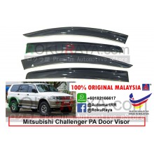 Mitsubishi Challenger PA (1st Gen) 1996-2008 AG Door Visor Air Press Wind Deflector (Big 12cm Width)